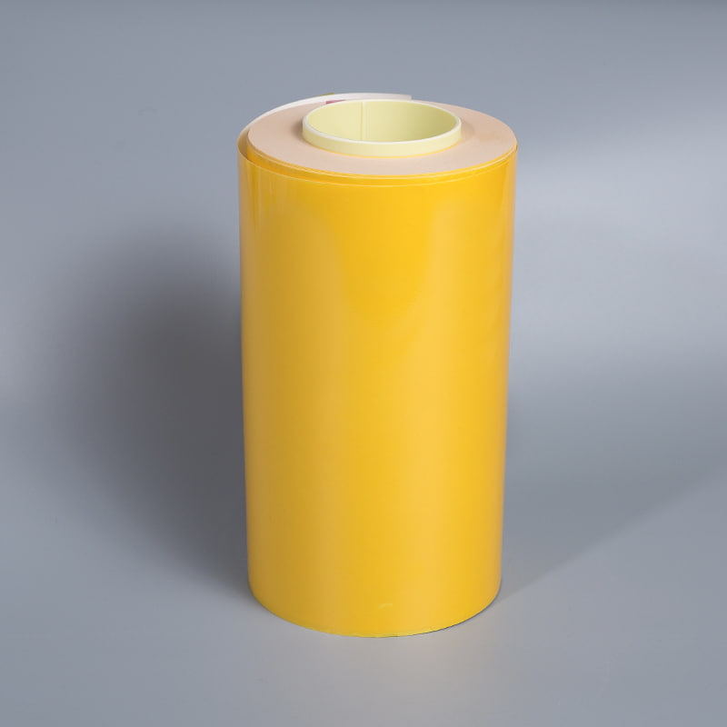 Pellicola distaccante gialla in PET Pellicola distaccante gialla in PET