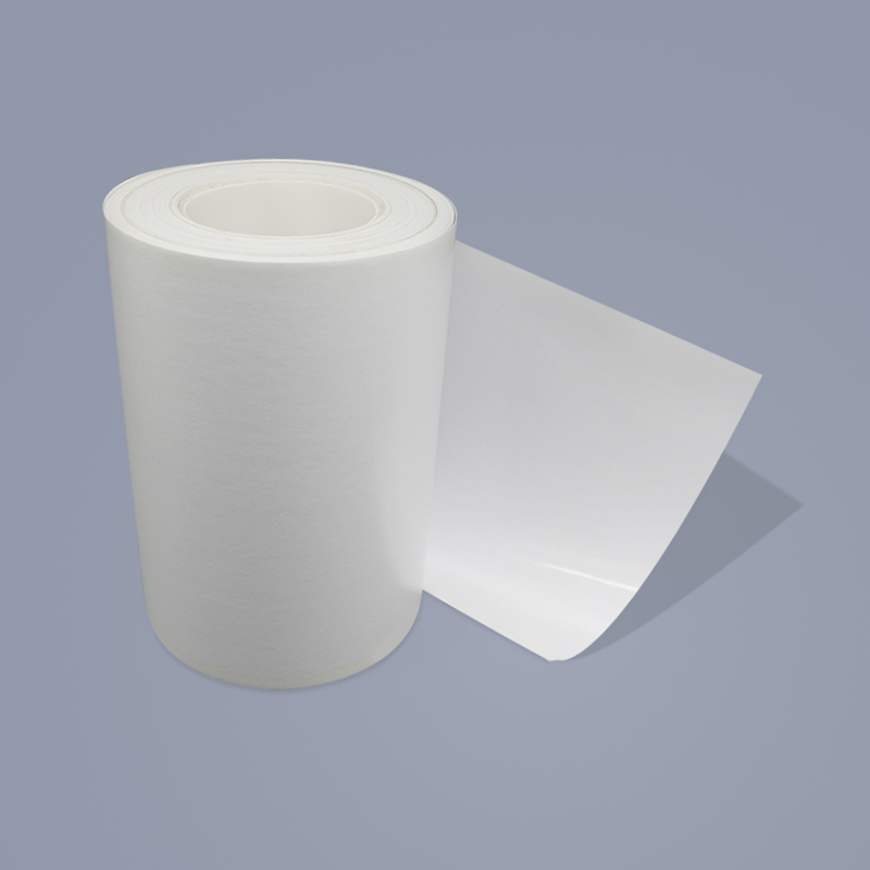 Carta release goffrata a grana bianca